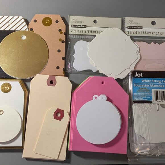Hang Tags & String Tags - Bulk Lot All New Unused - Picture 1 of 5